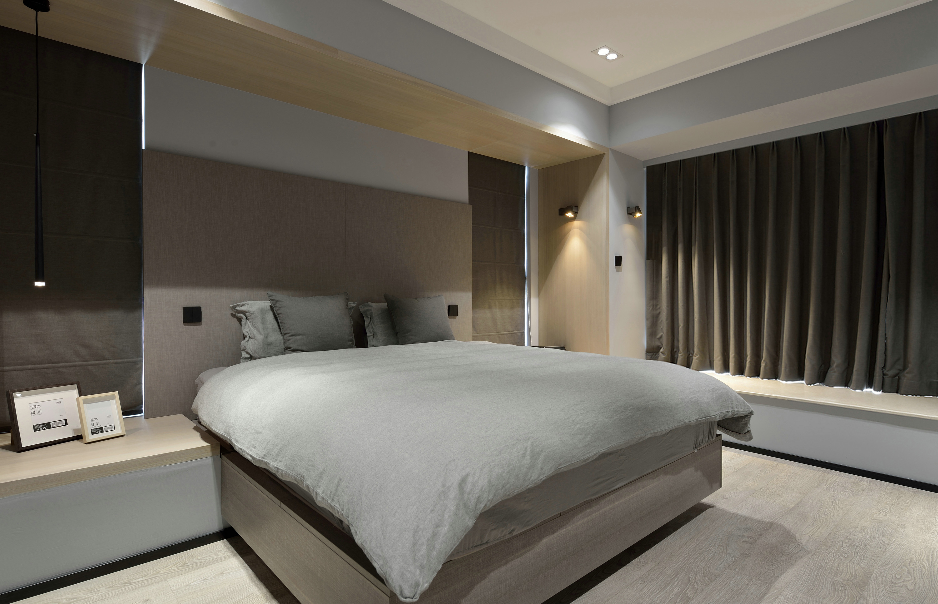 现代装修案例全国住总如院三居室113平米装修效果图